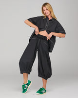 Guru Pant - Black/White Stitching