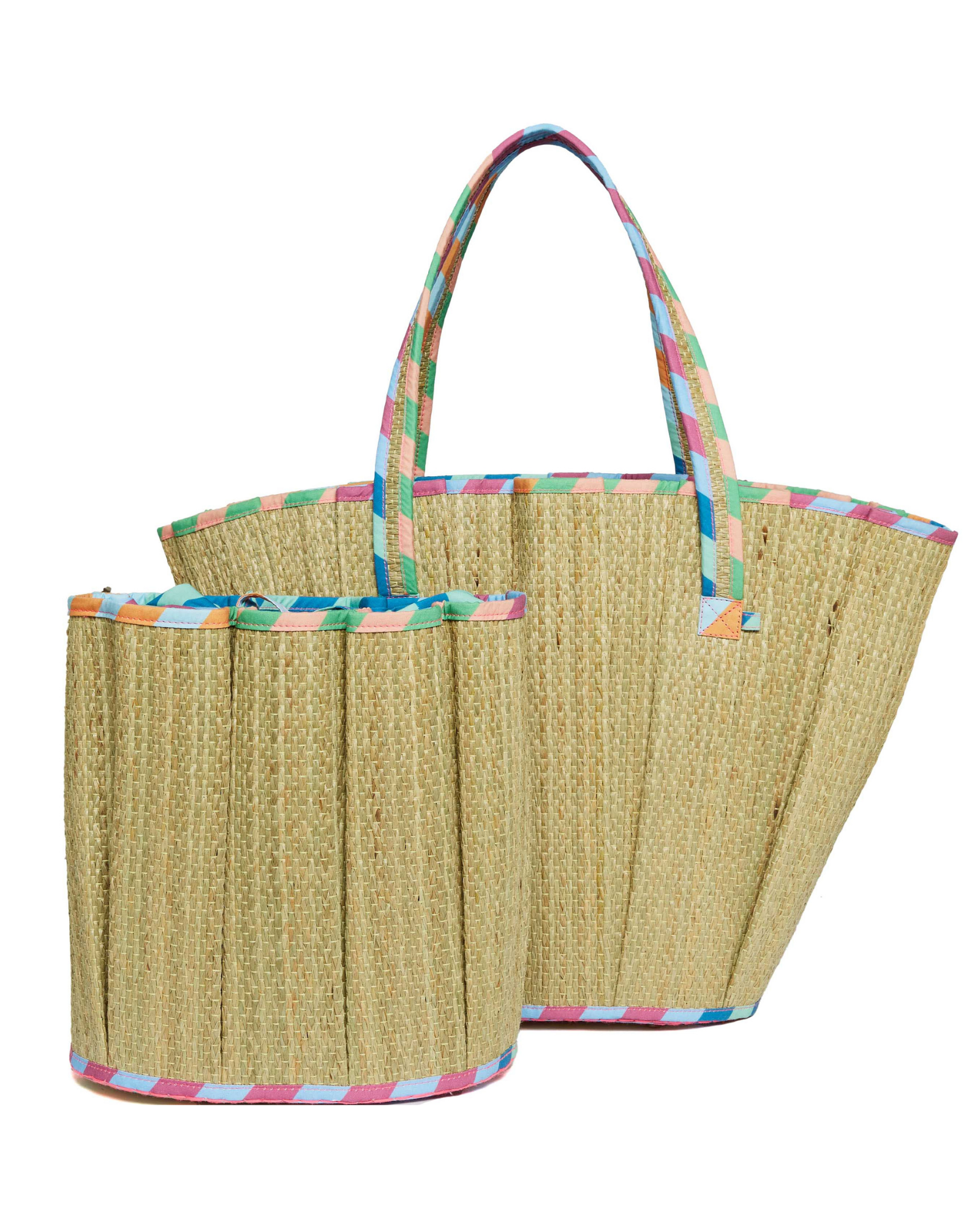 Midi Tropez Tote - Confetti Coast