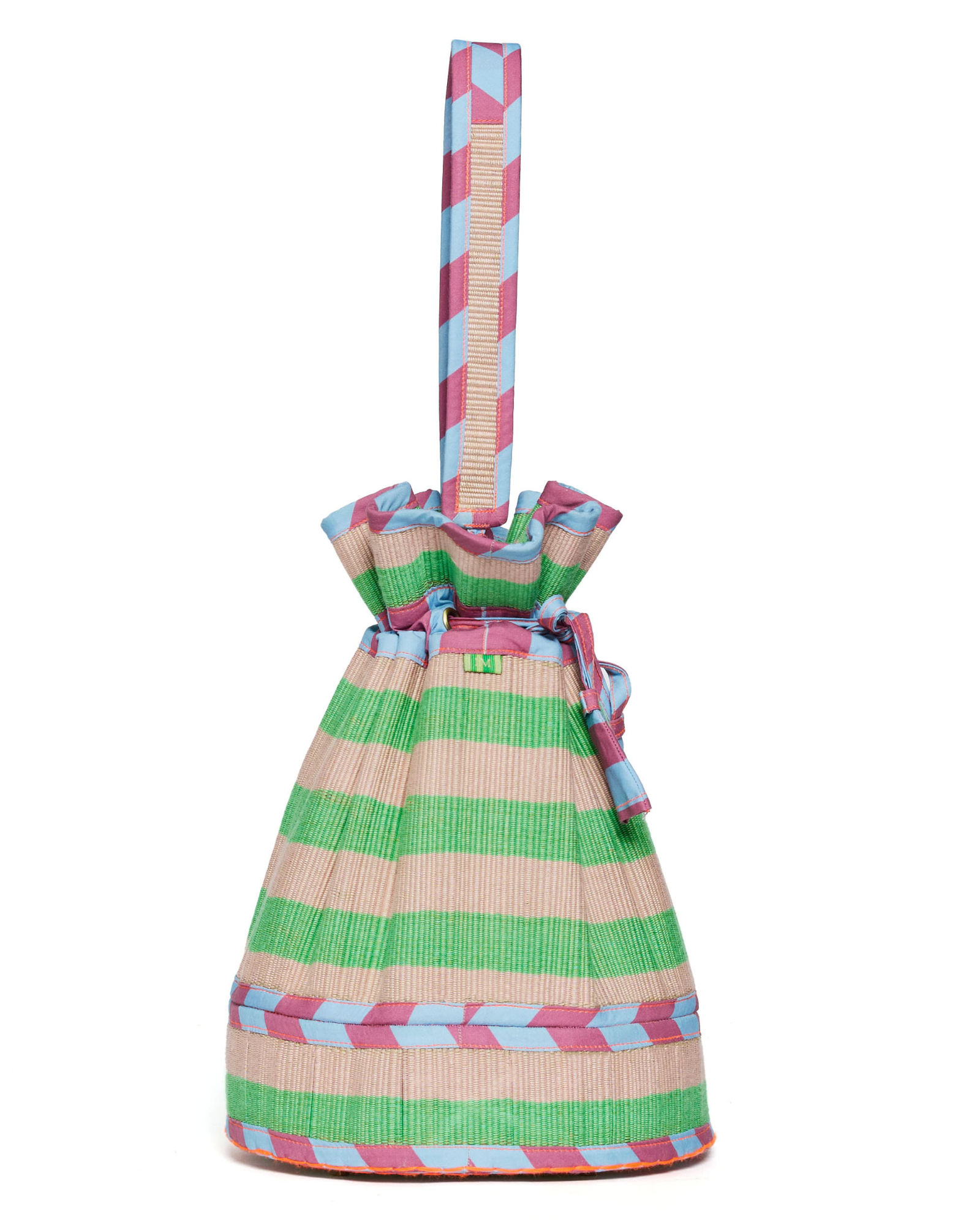 Midi Leisure Tote - Stripe Spritz