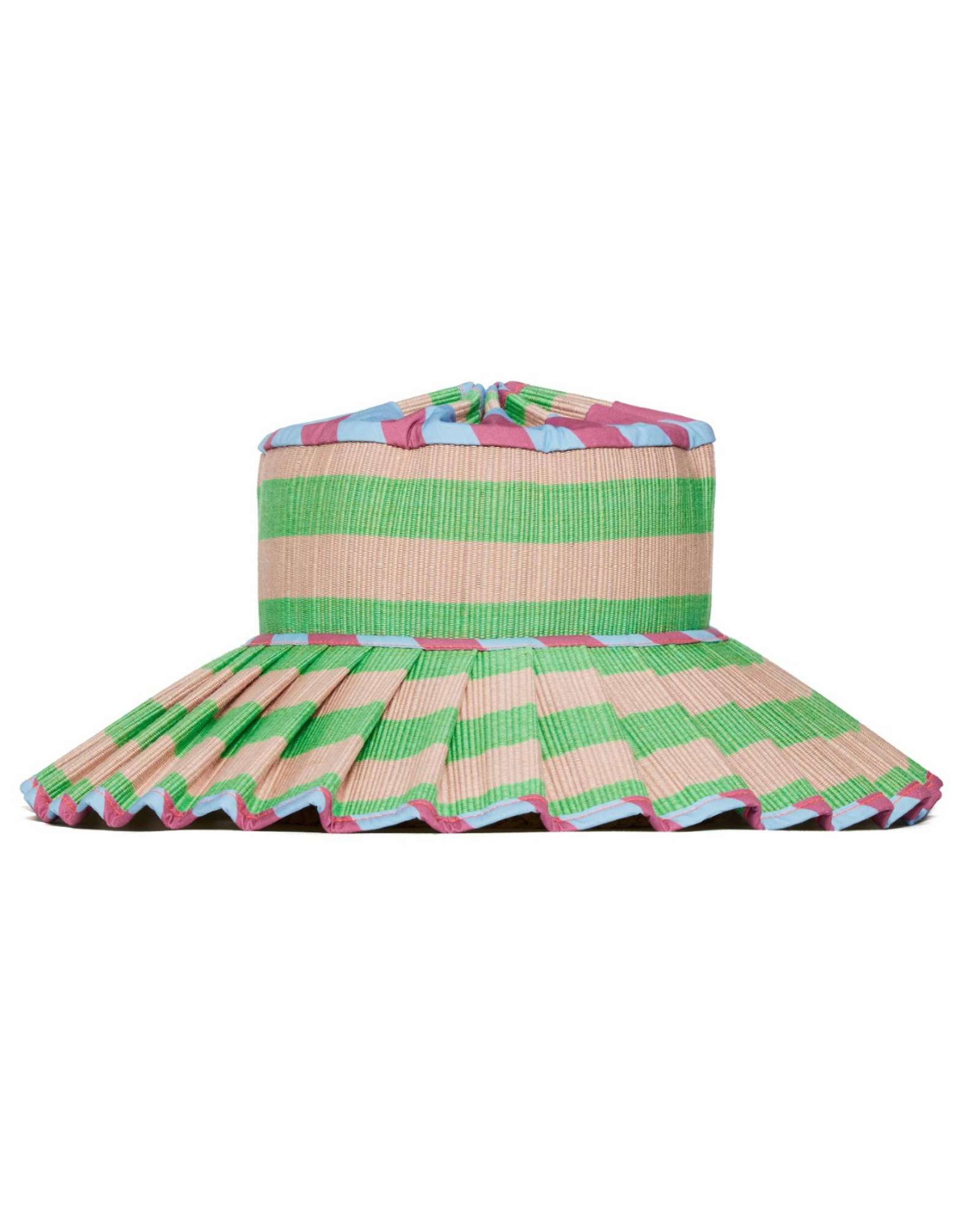 Luxe Capri Hat - Stripe Spritz