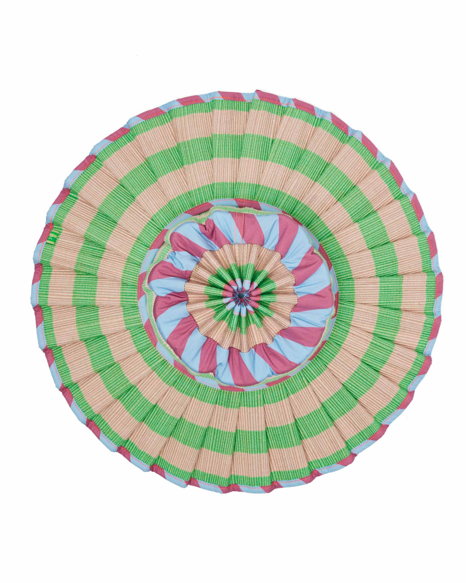 Luxe Capri Hat - Stripe Spritz