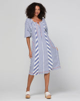 Lucia Dress  - Ocean Stripe