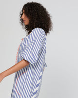 Lucia Dress  - Ocean Stripe