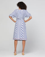 Lucia Dress  - Ocean Stripe