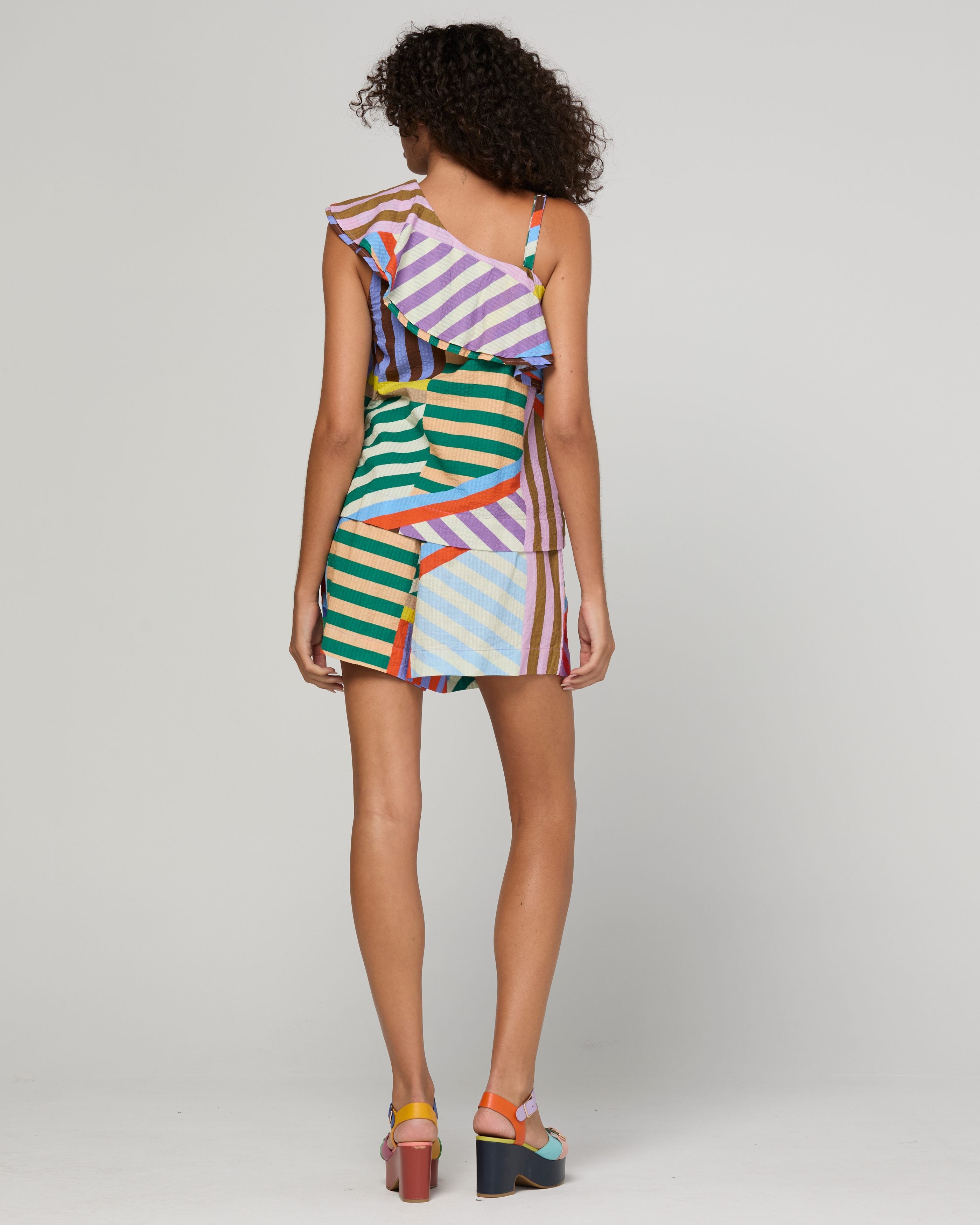 Colada Short - Liquorice Stripe