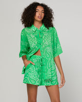 Roma Shirt - Bandana Apple