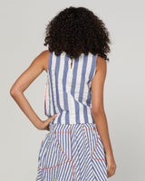 Hara Top - Ocean Stripe