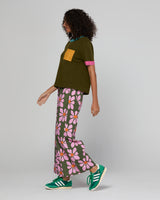 Poet Tee - Khaki Multi