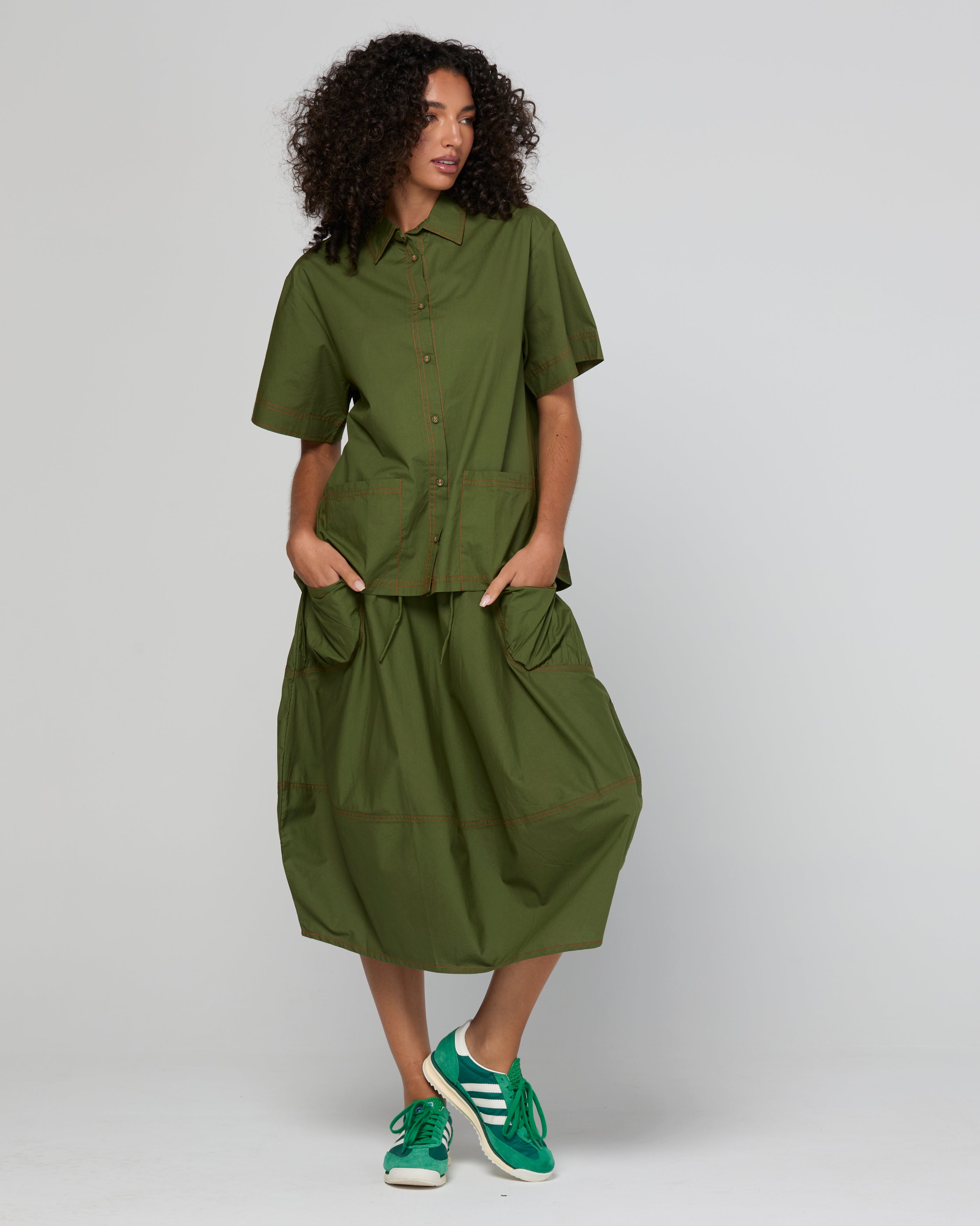 Guru Skirt - Chive