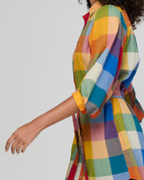 Pari Shirt Dress - Kingston Check