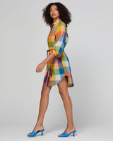 Pari Shirt Dress - Kingston Check