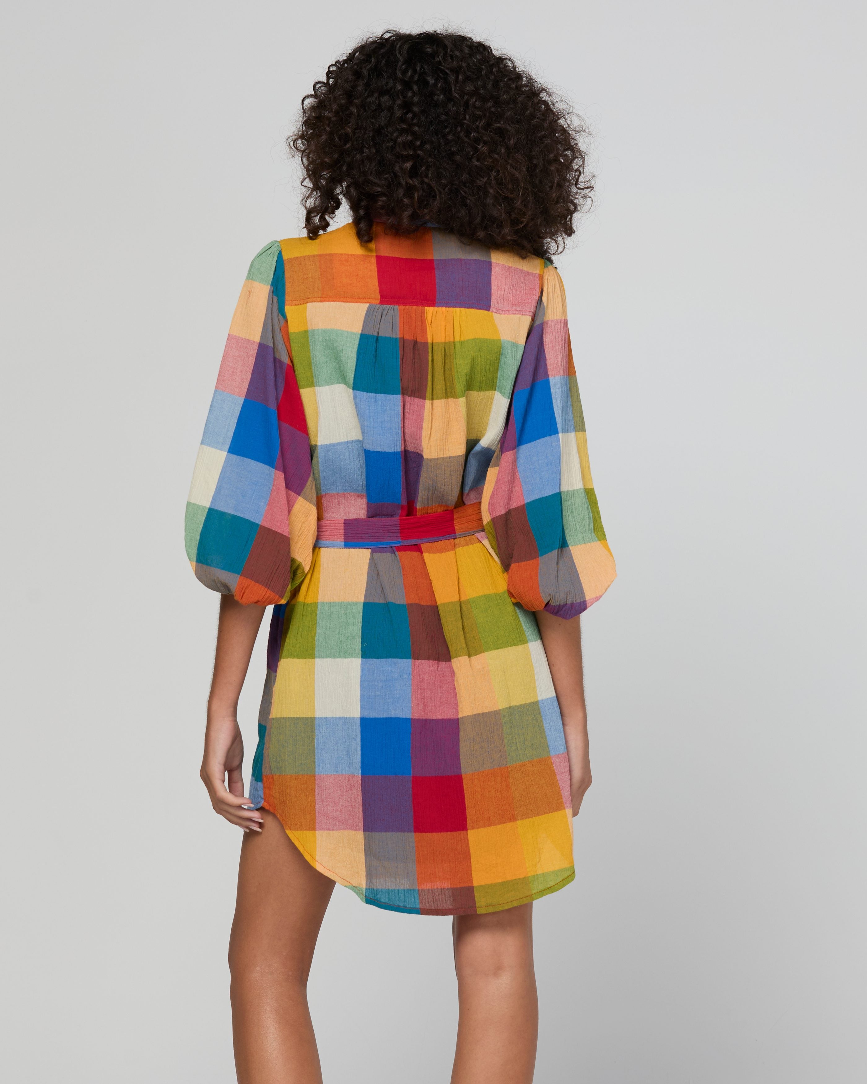 Pari Shirt Dress - Kingston Check