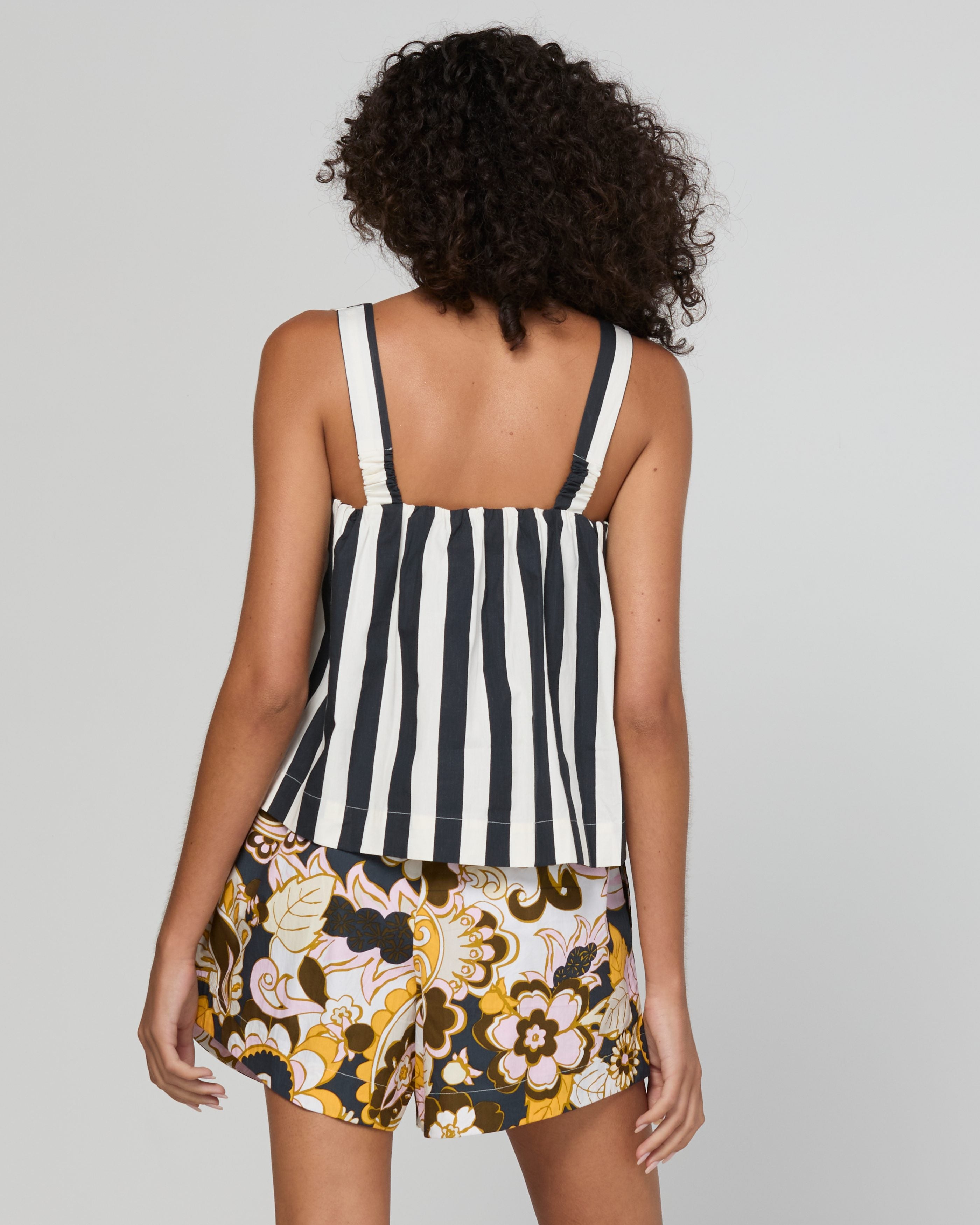 Esi Top - Mono Stripe