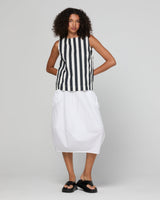 Shiro Top - Mono Stripe