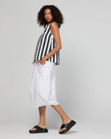 Shiro Top - Mono Stripe