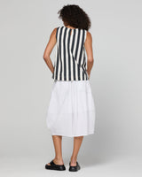 Shiro Top - Mono Stripe