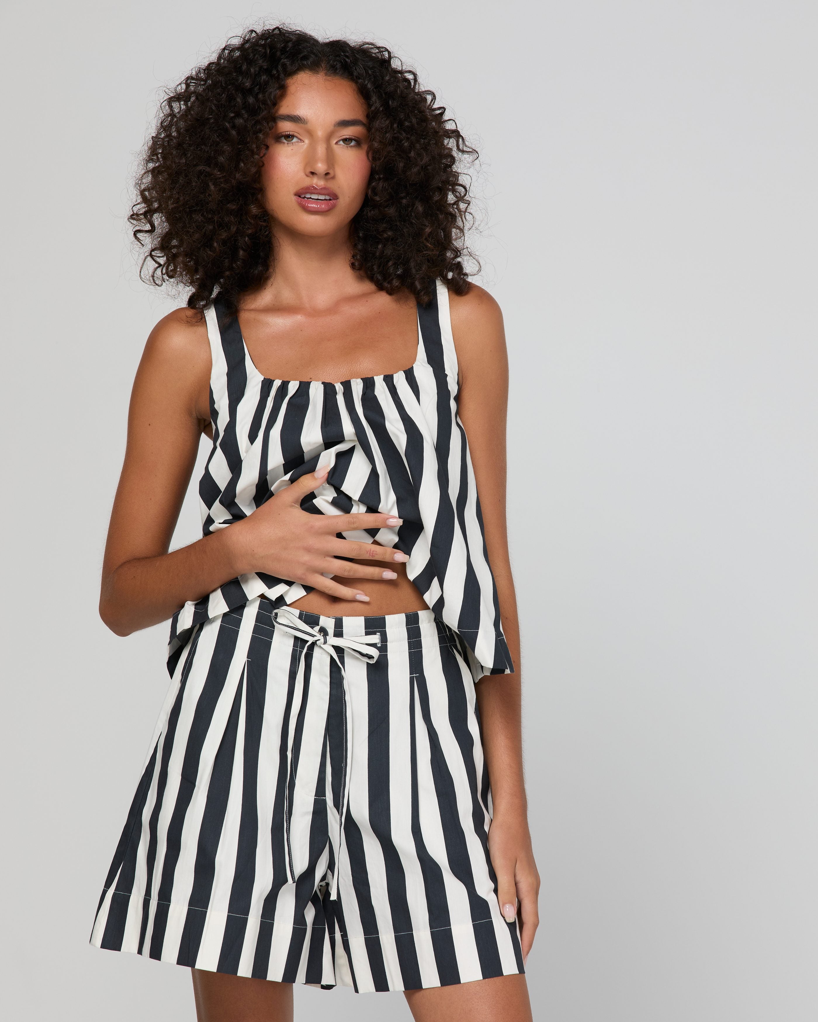 Shiro Short - Mono Stripe