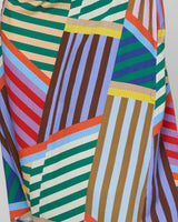 Aria Dress - Liquorice Stripe