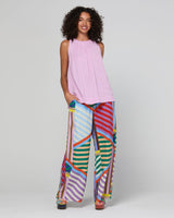 Harper Pant - Liquorice Stripe