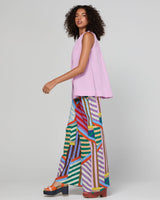 Harper Pant - Liquorice Stripe