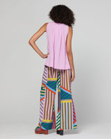Harper Pant - Liquorice Stripe