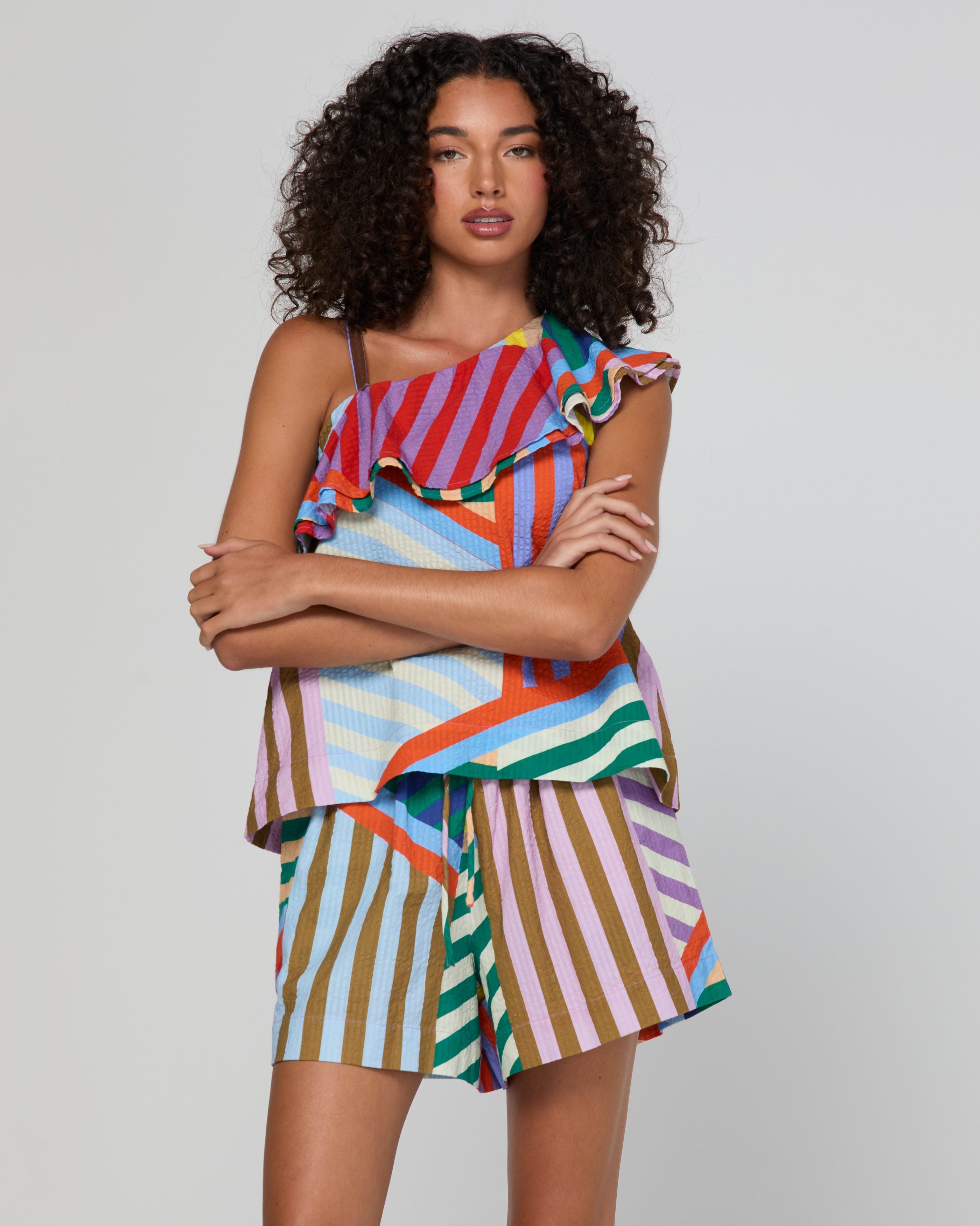Colada Short - Liquorice Stripe