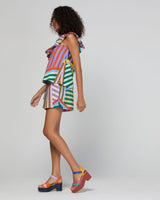 Sasha Top - Liquorice Stripe