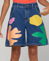 Leela Short - Denim Multi