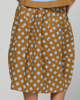 Guru Skirt - Geo Check