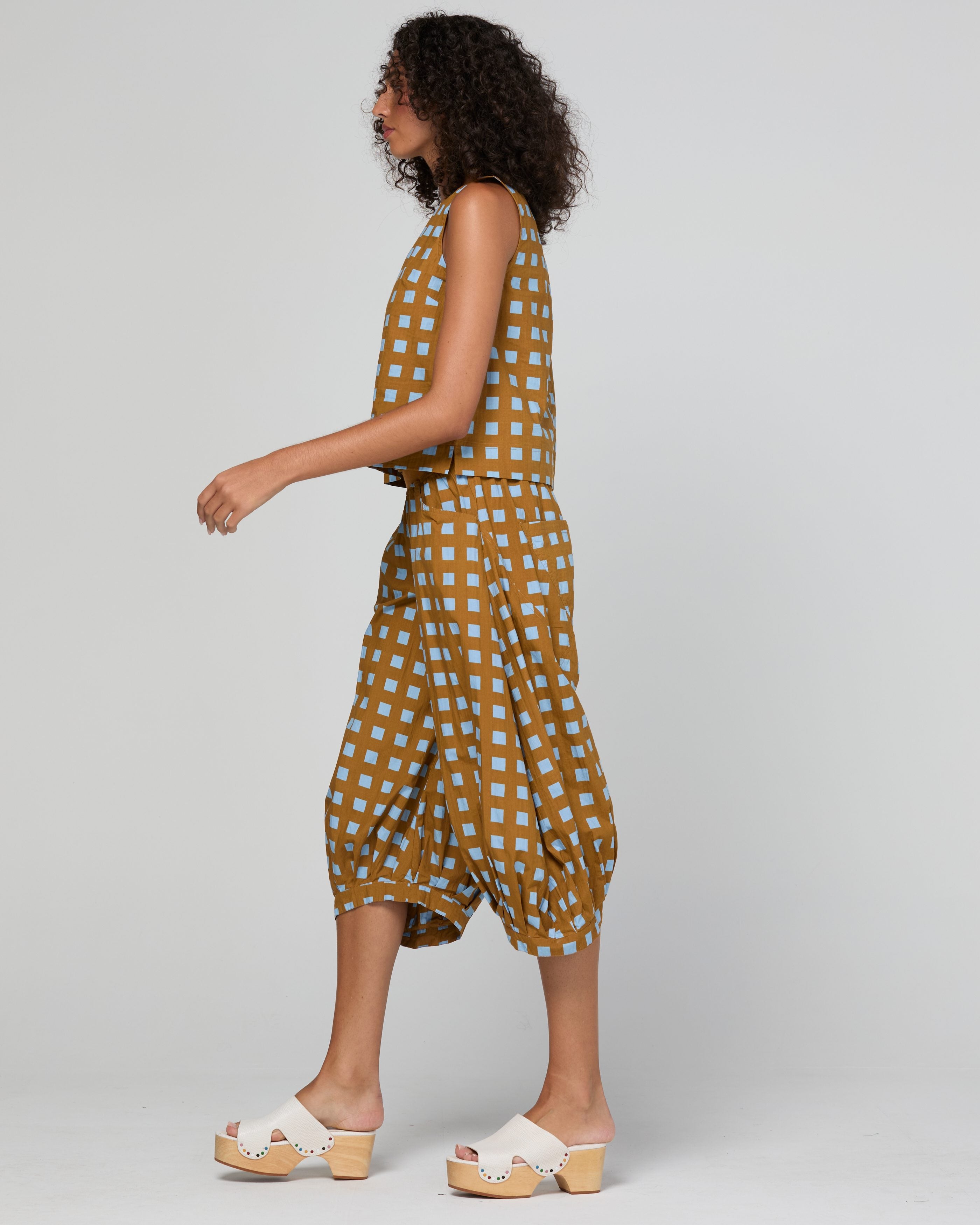 Guru Pant - Geo Check