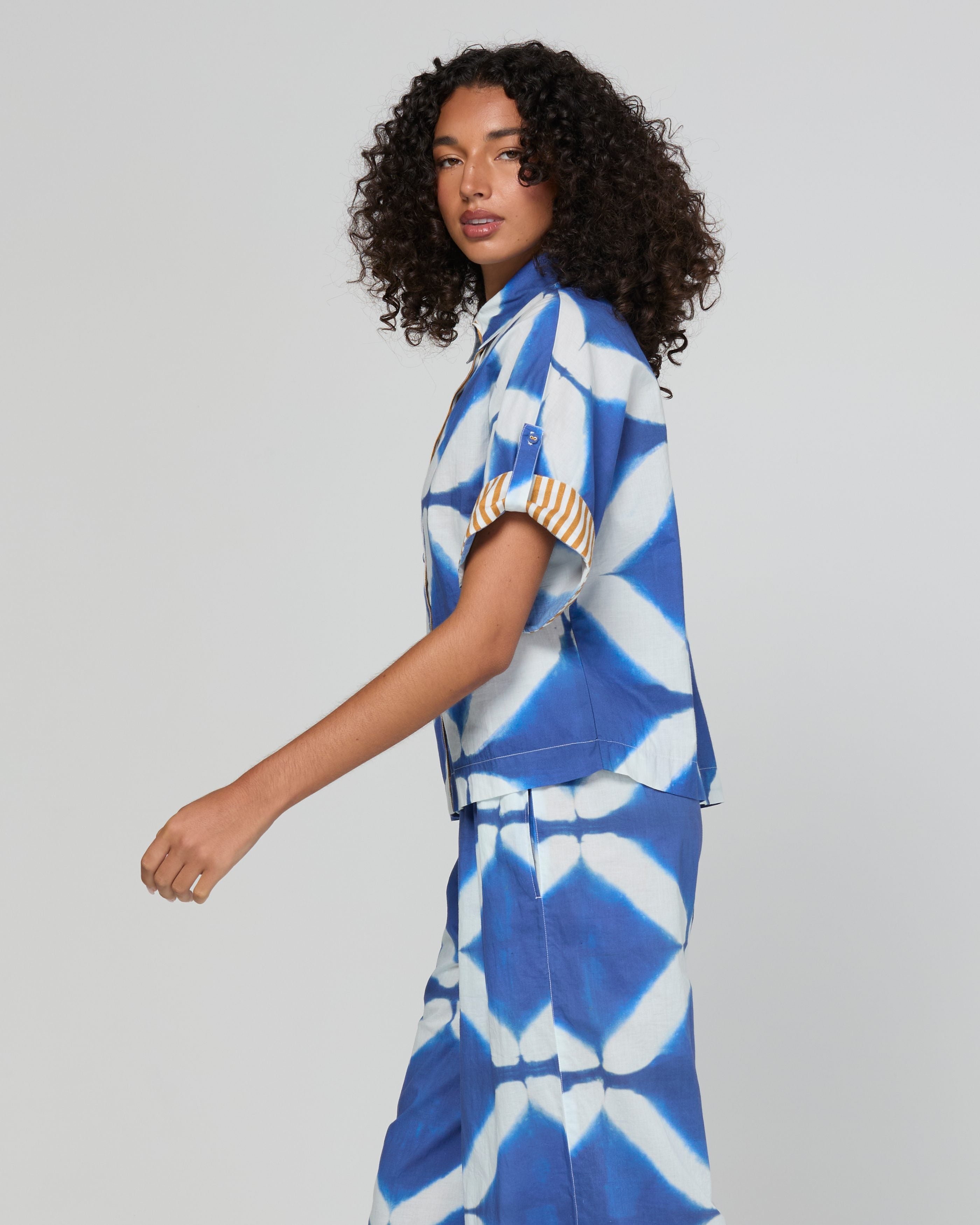 Maui Shirt - Block Print