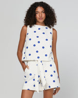 Rose Top - Polka Dot