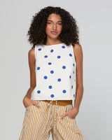 Rose Top - Polka Dot