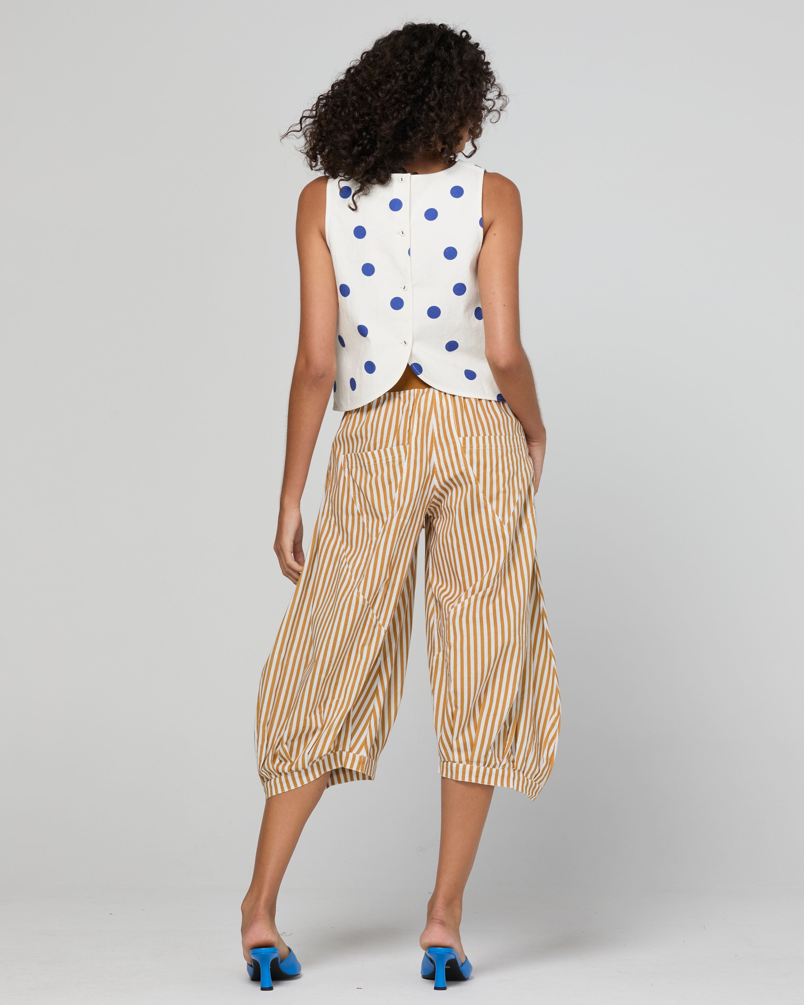Guru Pant - Mustard Stripe