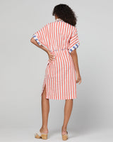 Maui Shirt Dress - Watermelon Stripe