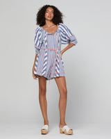 Lucia Playsuit - Ocean Stripe