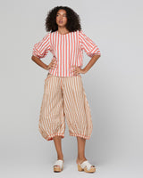 Ava Top - Watermelon Stripe