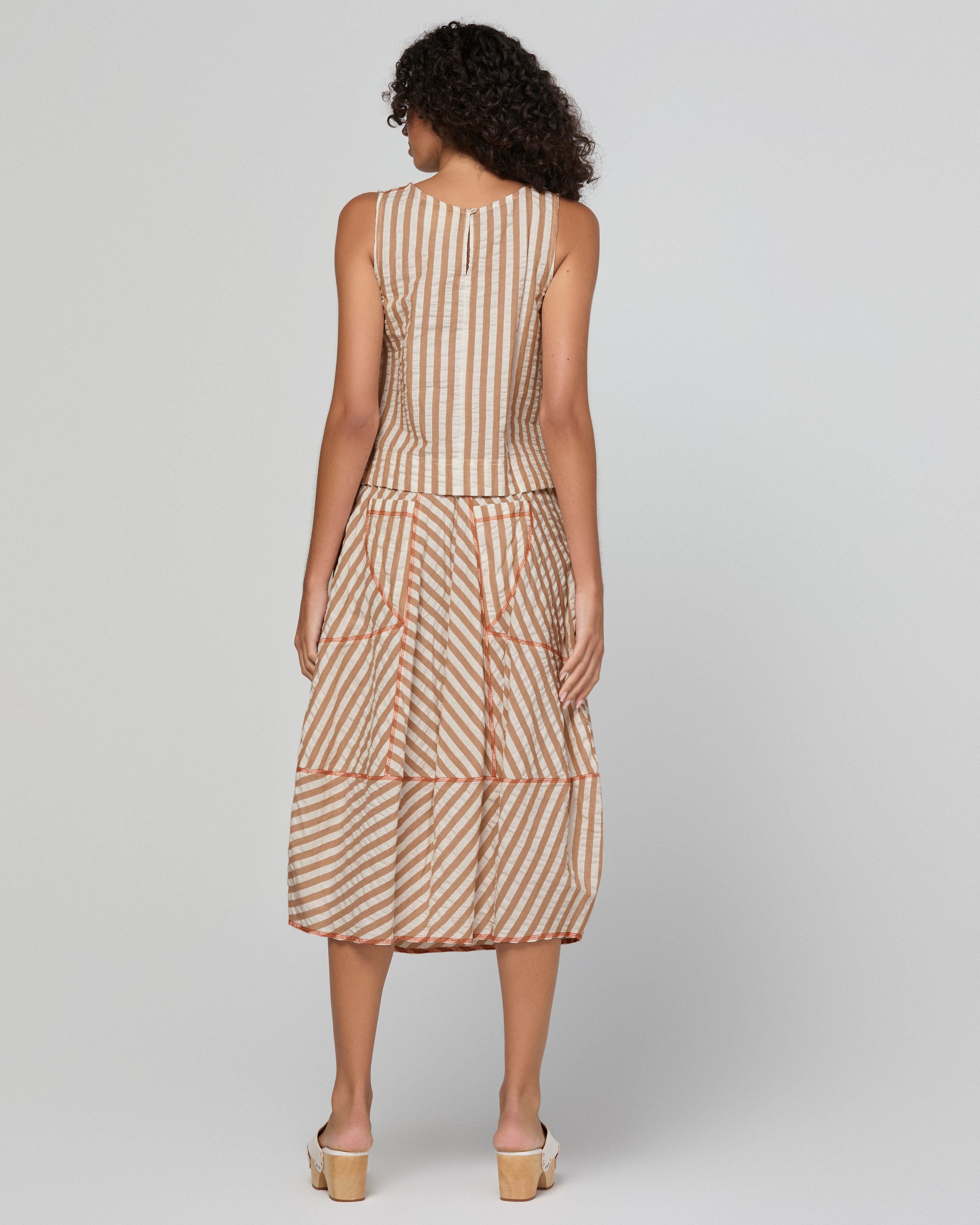 Guru Skirt - Sandy Stripe