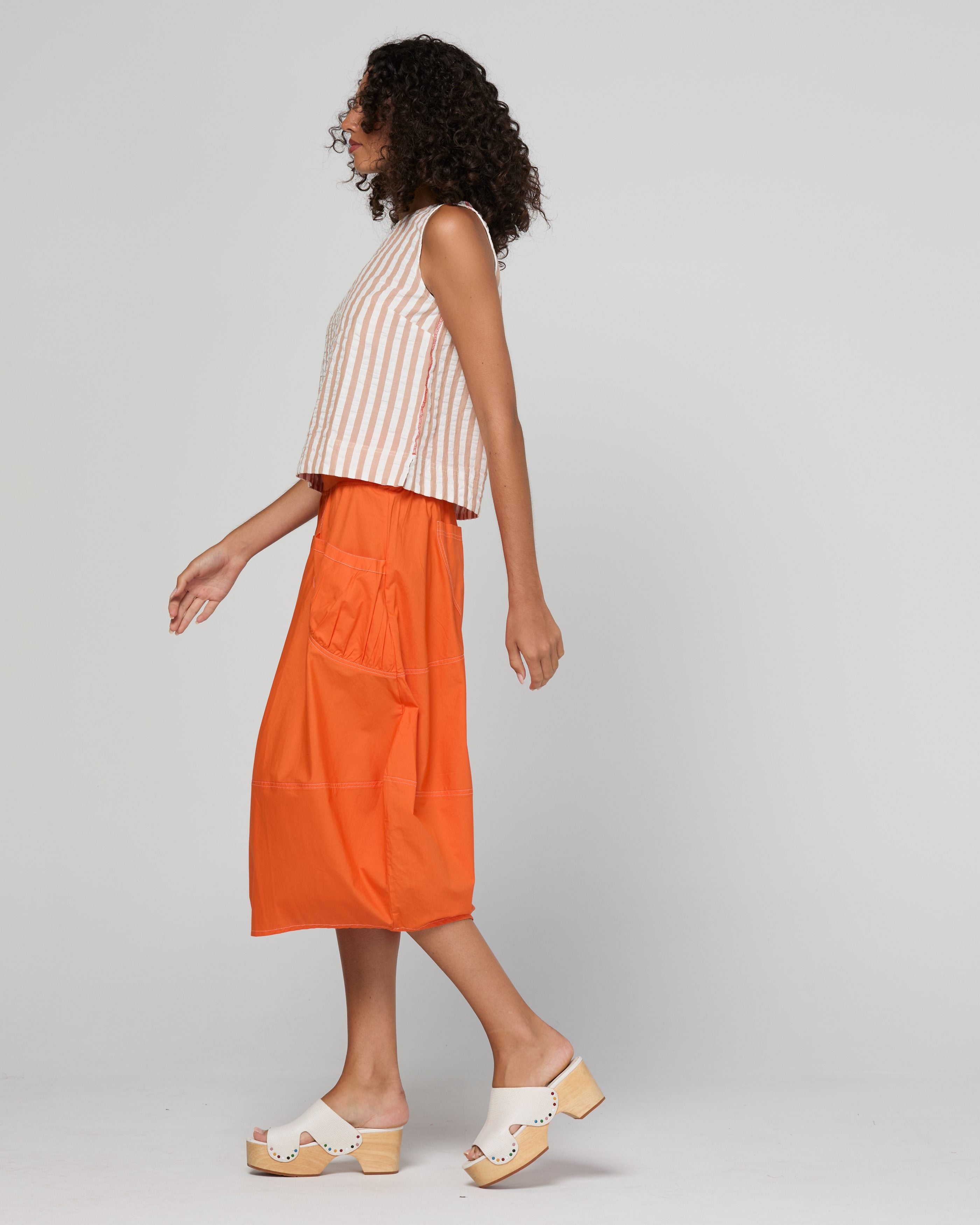 Hara Top - Sandy Stripe