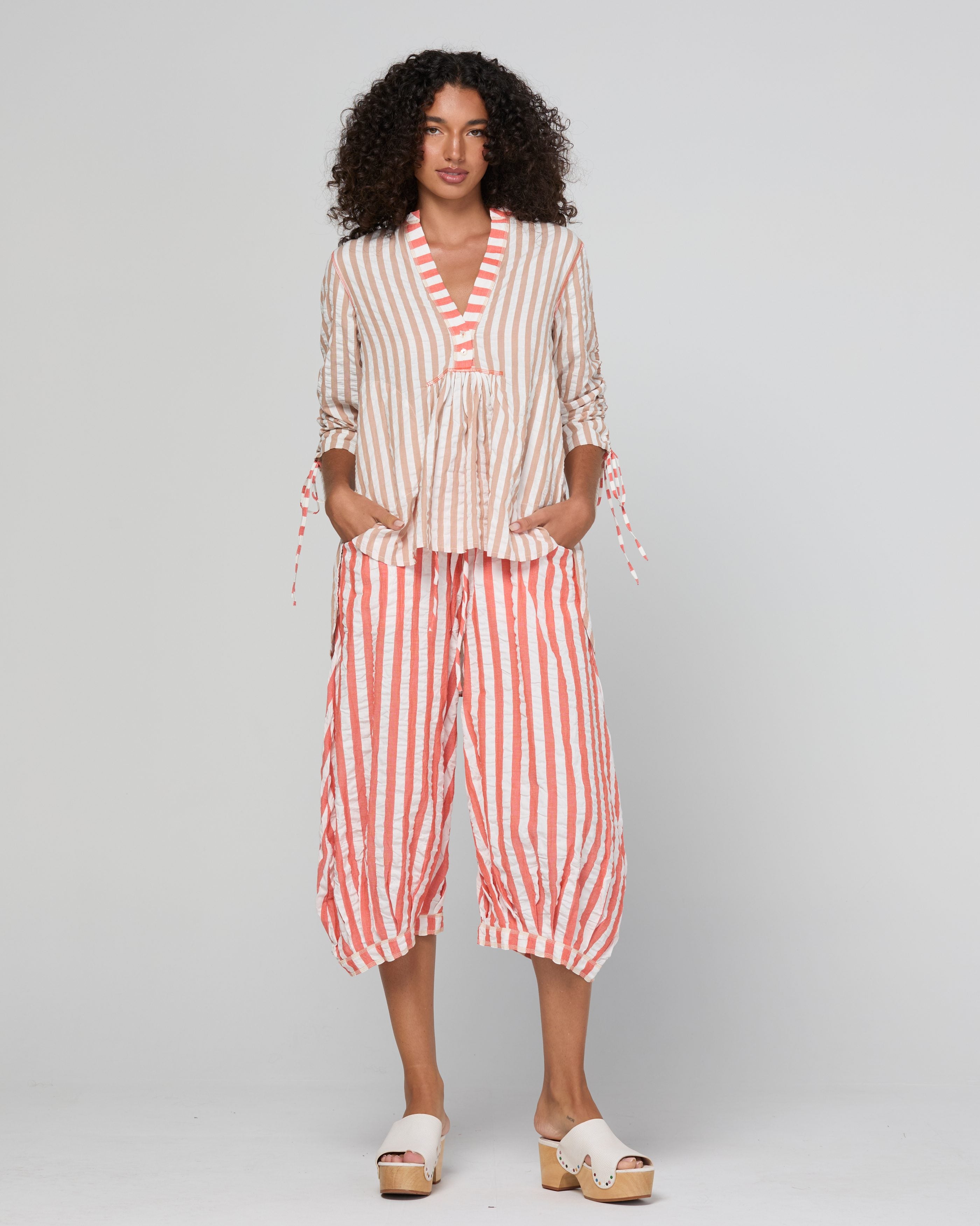 Guru Pant - Watermelon Stripe