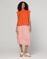 Guru Skirt - Watermelon Stripe