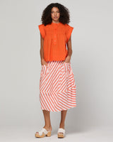 Guru Skirt - Watermelon Stripe