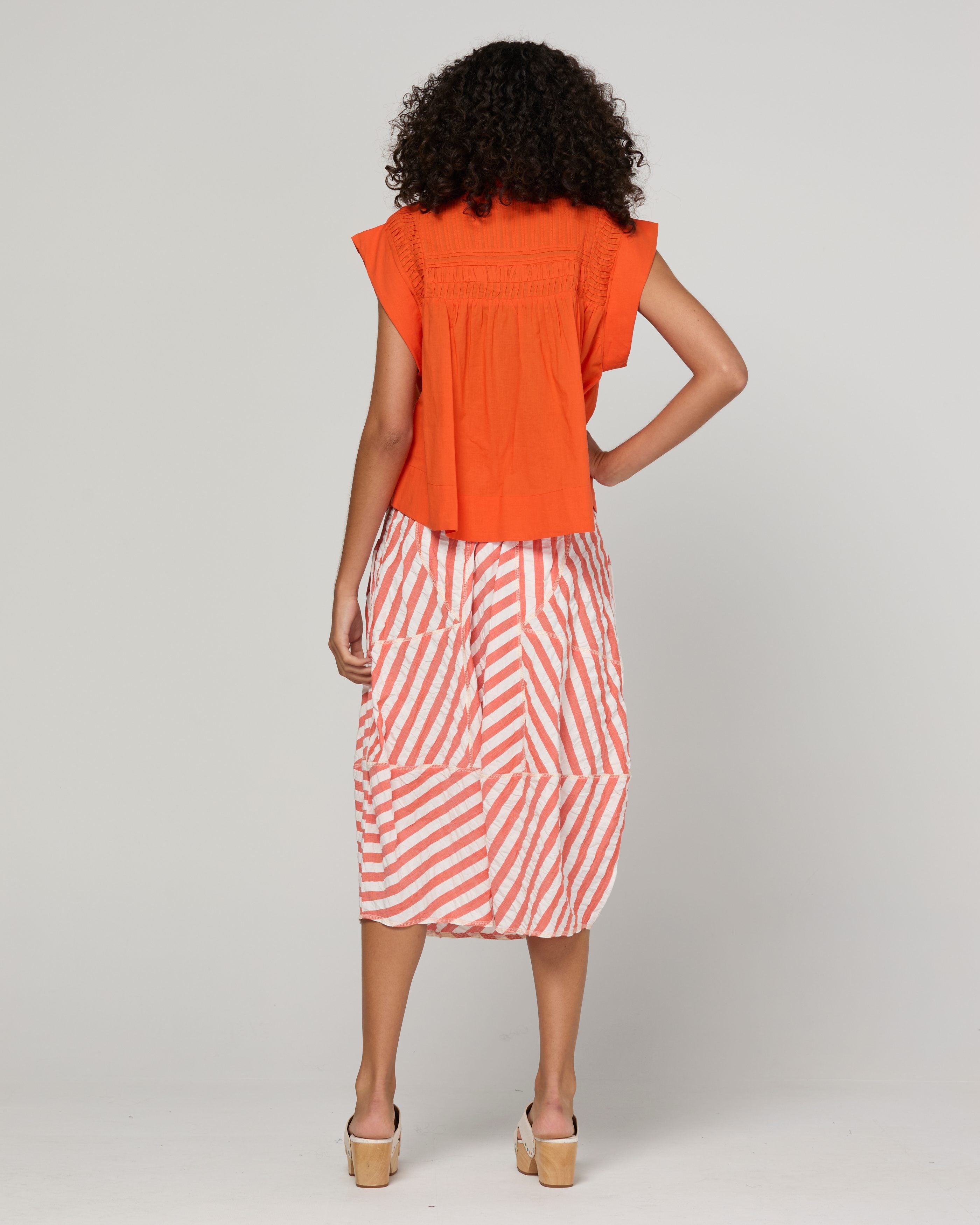 Guru Skirt - Watermelon Stripe