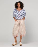 Lucia Top - Ocean Stripe