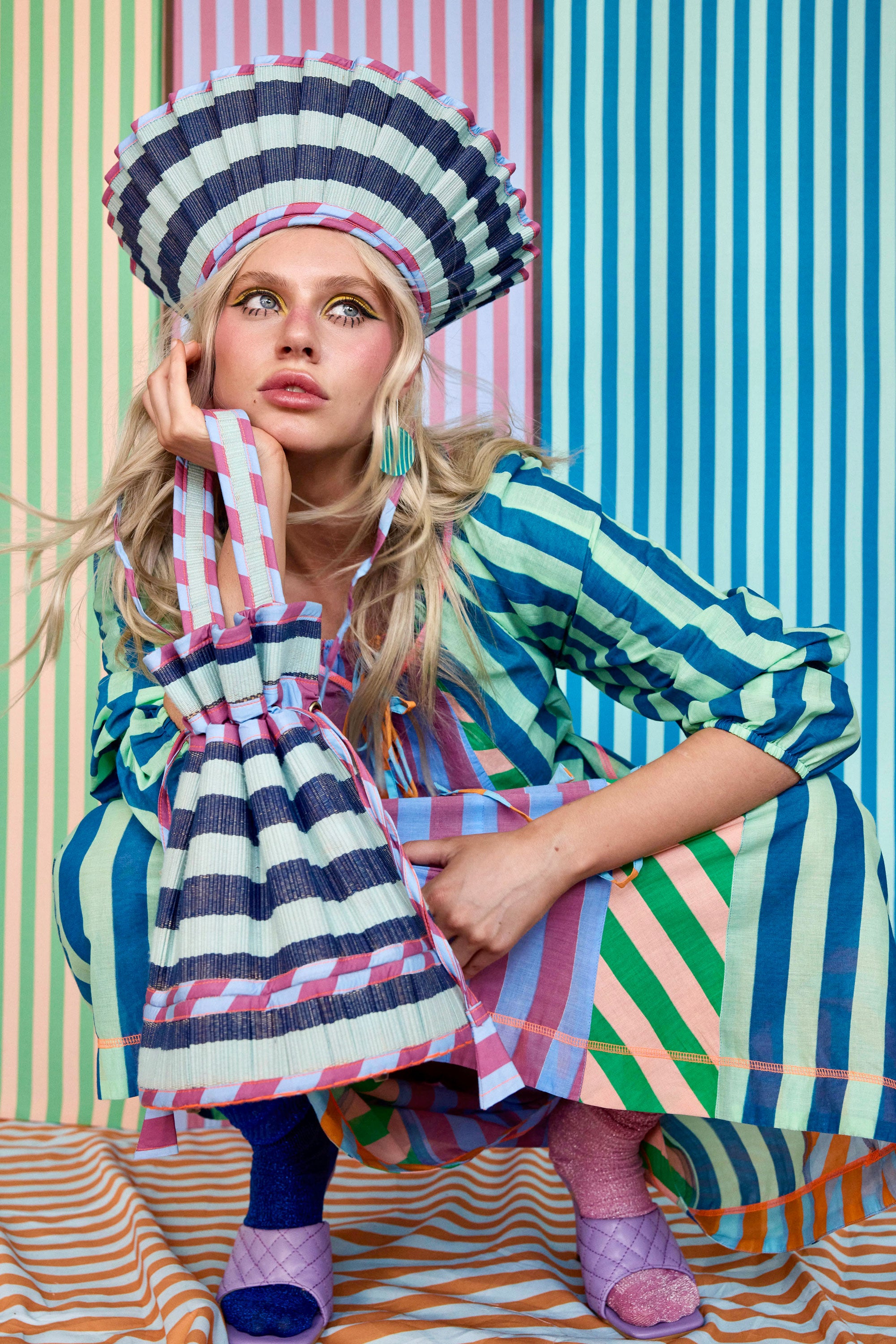 Midi Leisure Tote - Dolce Disco