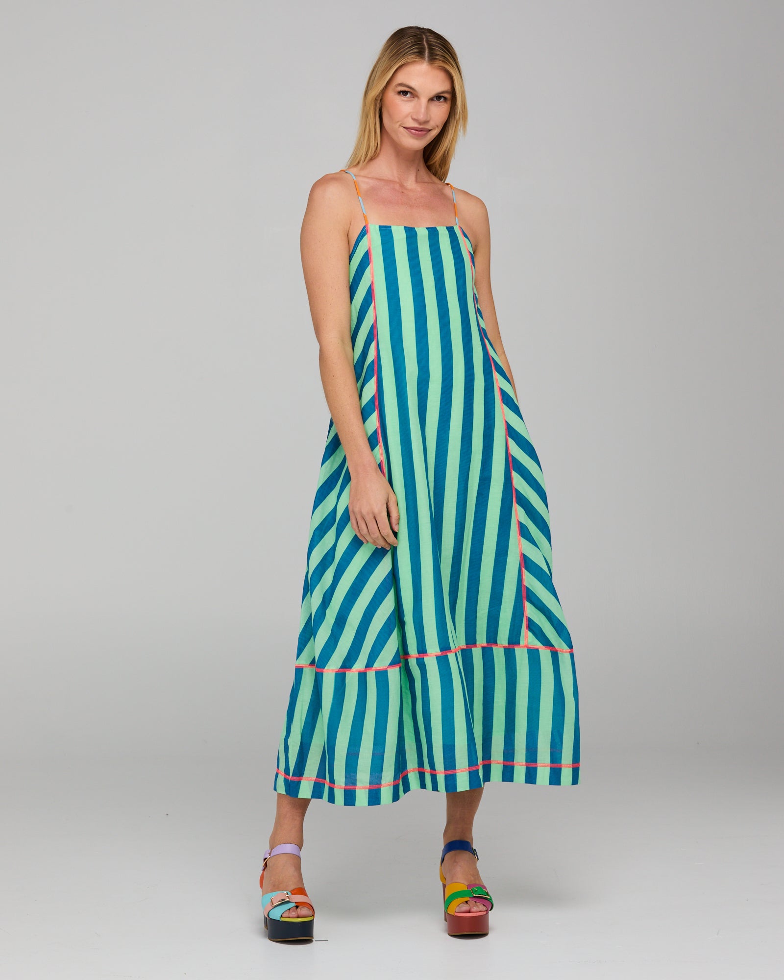 Sami Dress - Capri Green