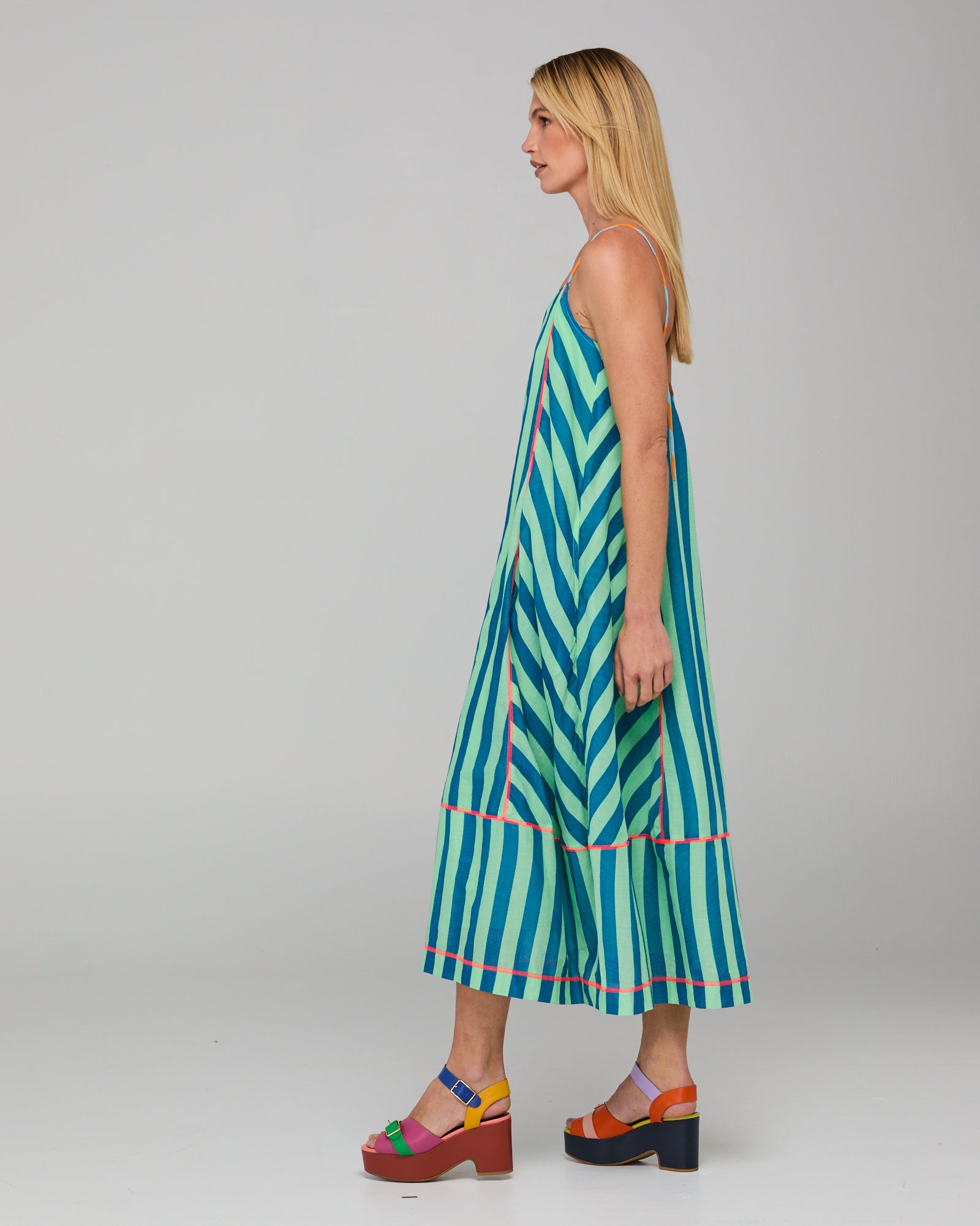 Sami Dress - Capri Green