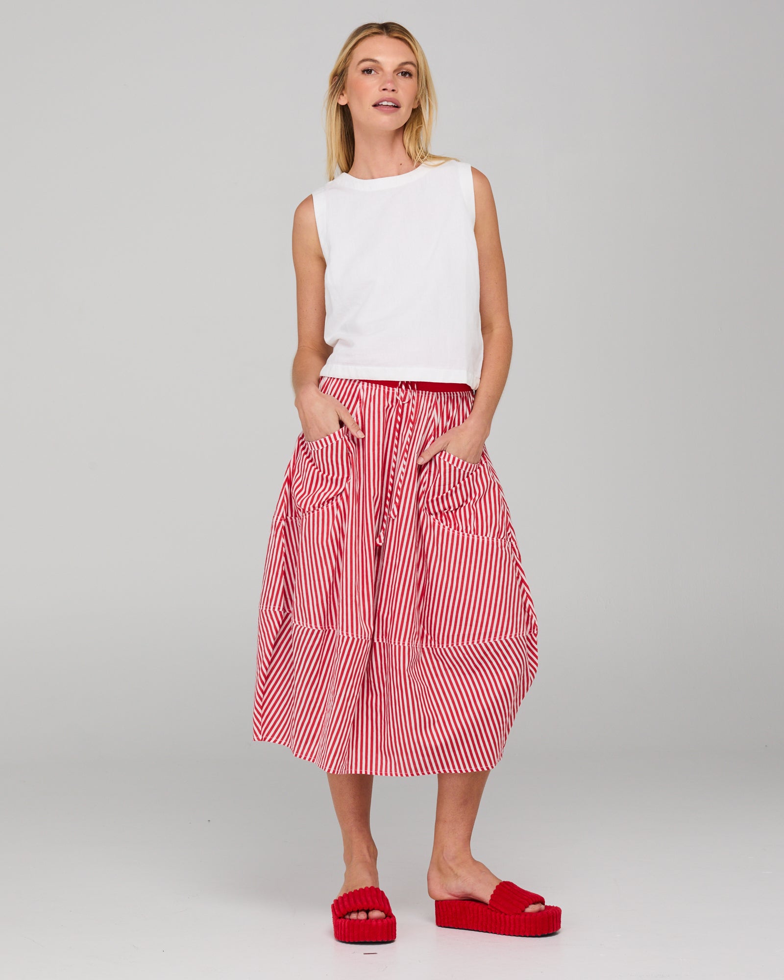 Guru Skirt - Emilia Stripe