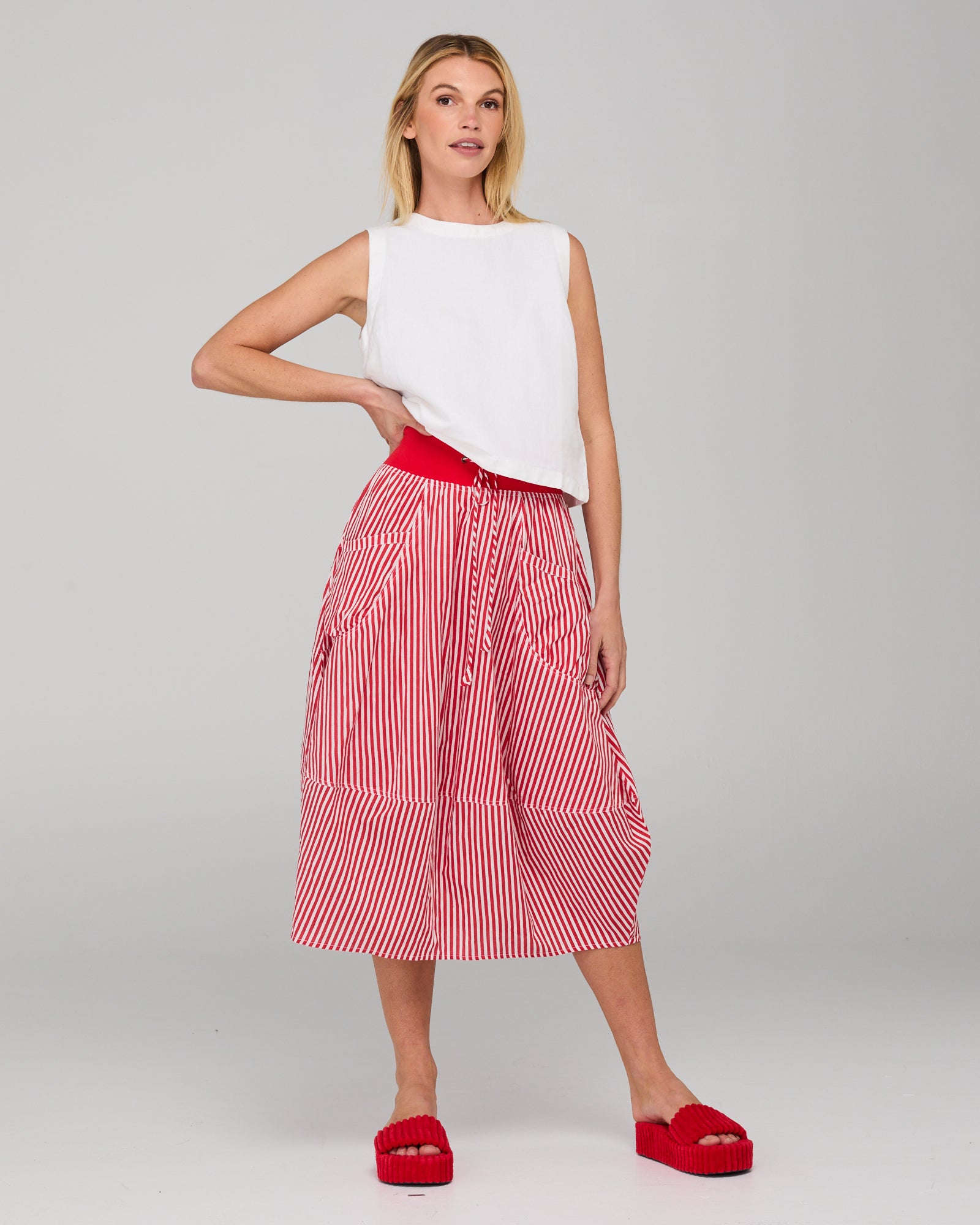 Guru Skirt - Emilia Stripe