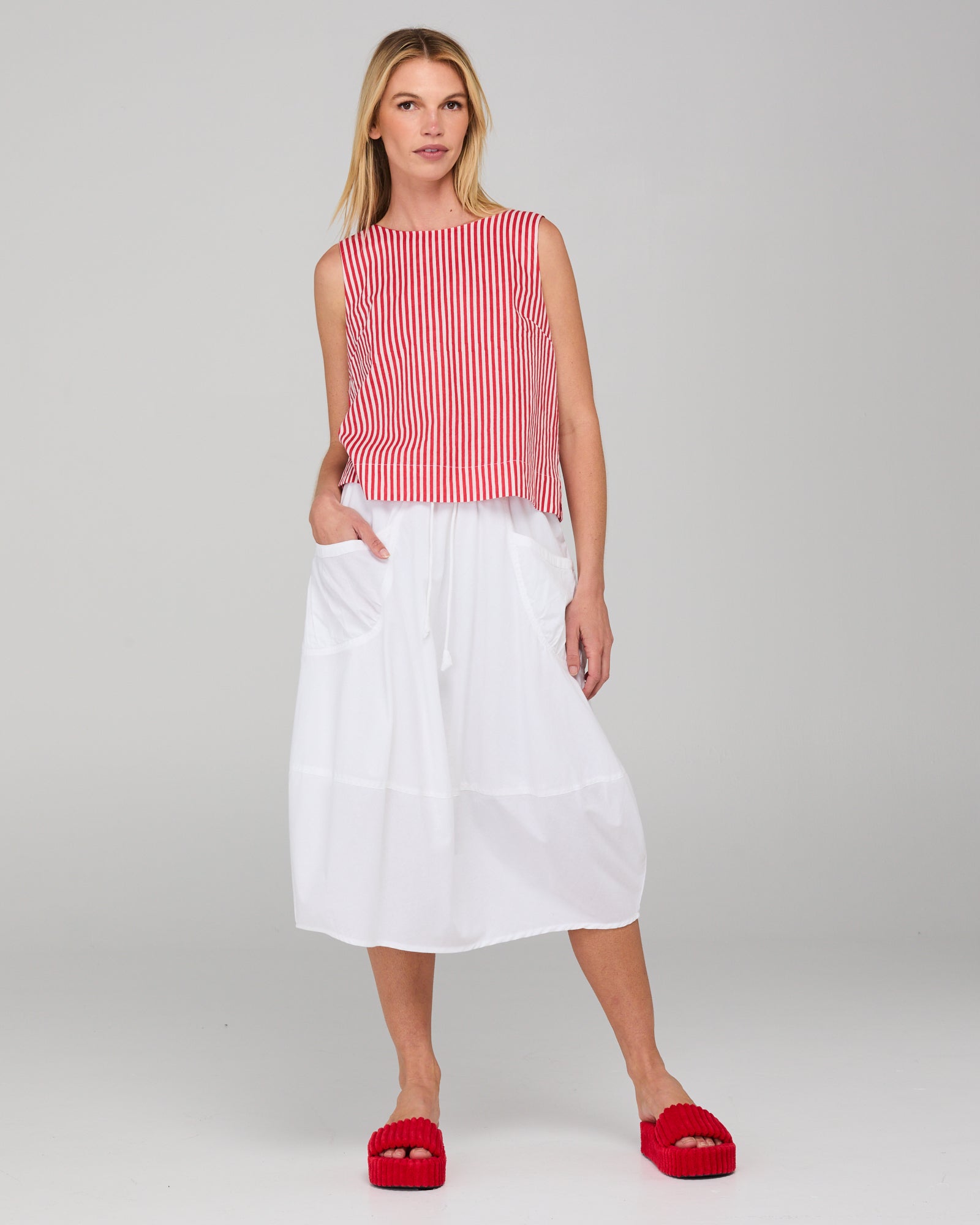 Hara Top - Emilia Stripe